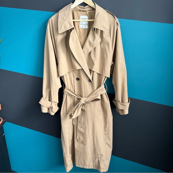 Abercrombie Classic Trench Coat - Picture 5 of 12